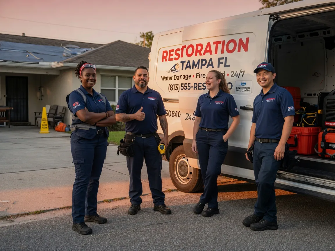 Water Damage Restoration company in Leslie, GA